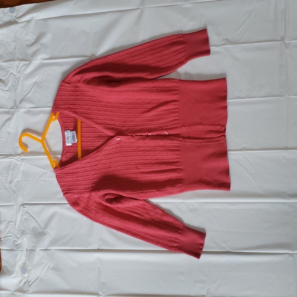 George salmon sweater